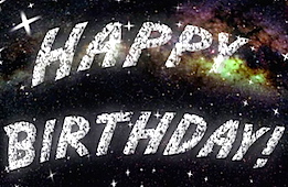 Happy Birthday from the Stars